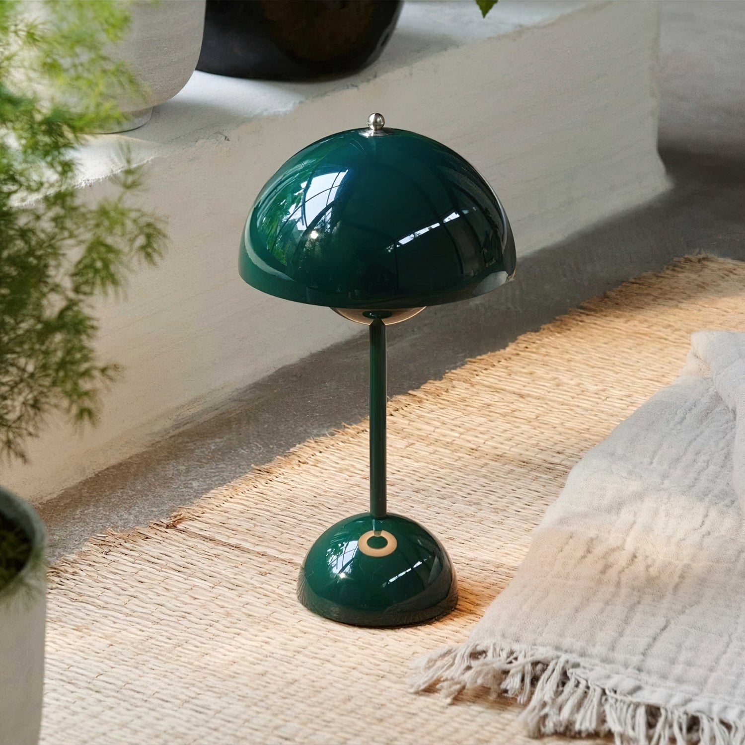 Lámpara de mesa exterior Lirio