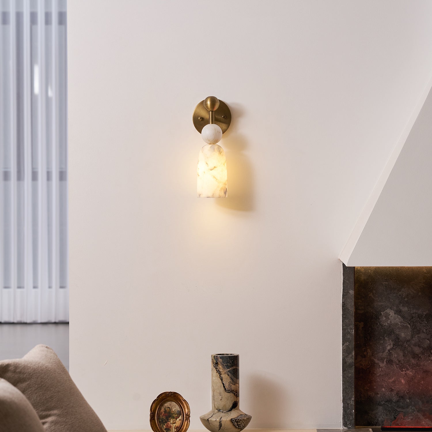 Aplique de pared Dinais