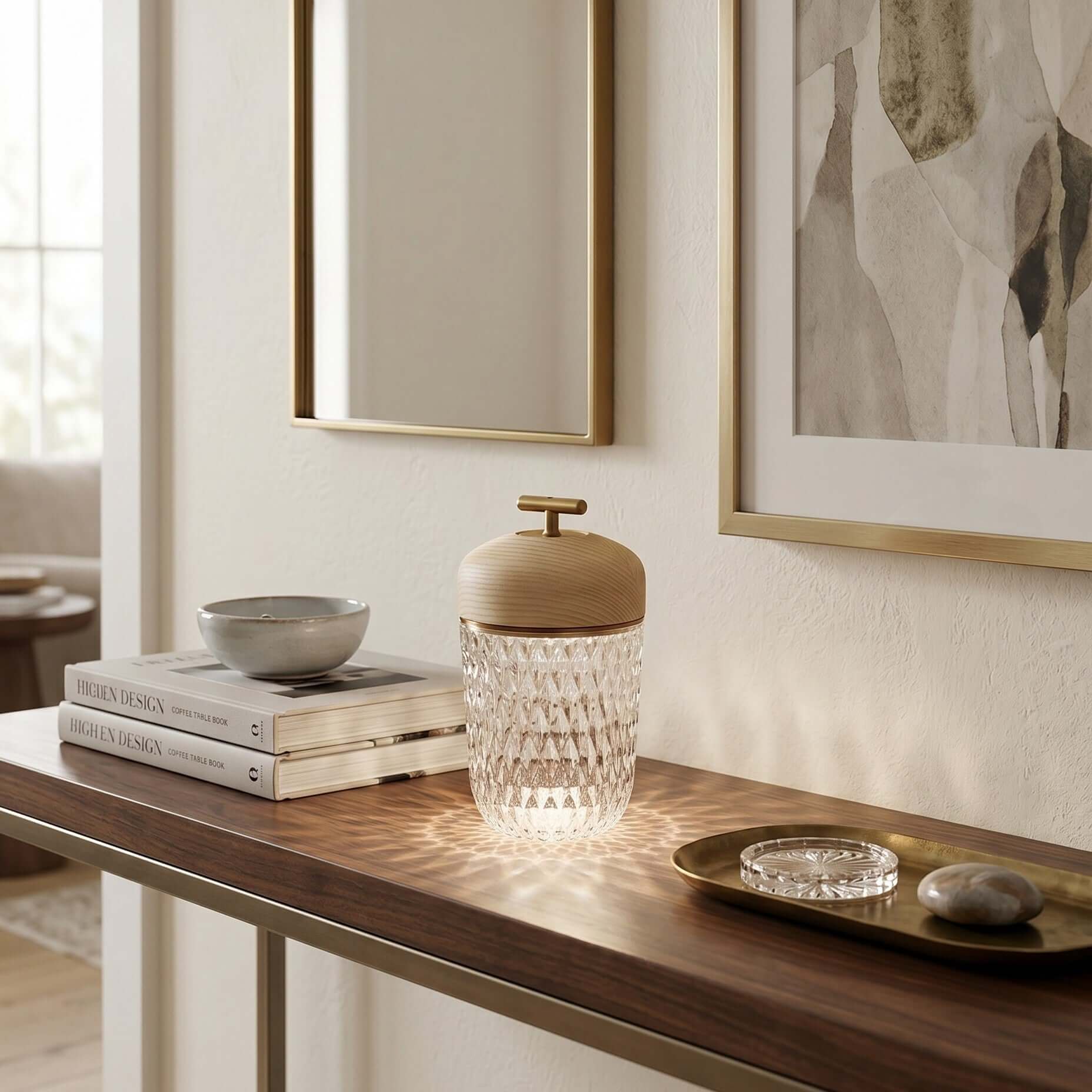 Lámpara de mesa portátil Enaizo