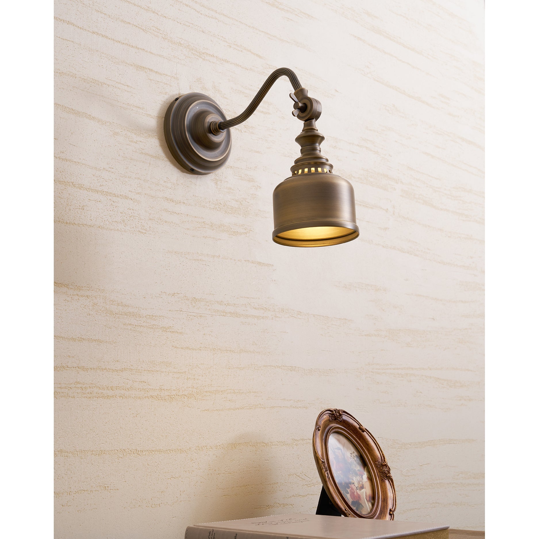 Aplique de pared vintage Nacarano