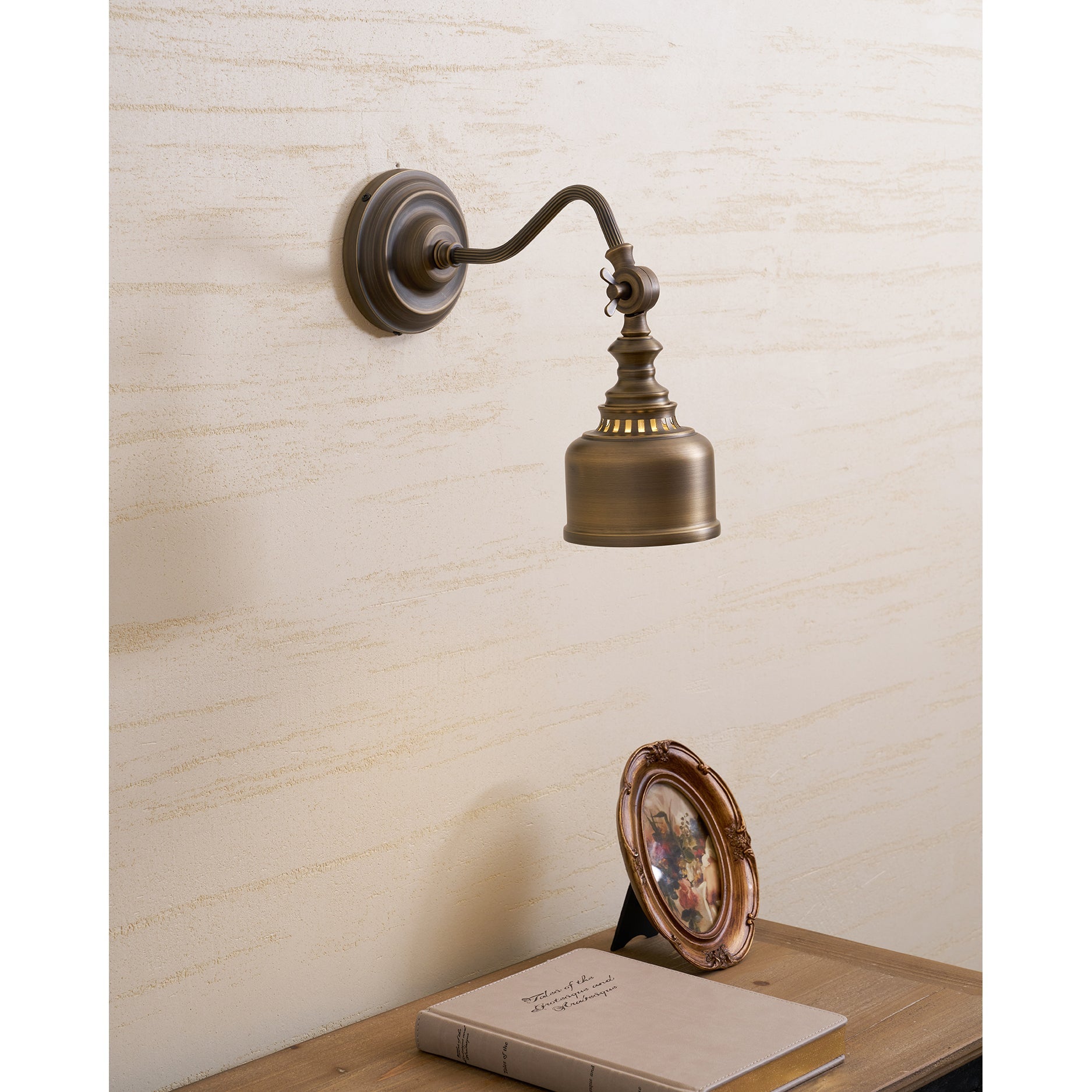 Aplique de pared vintage Nacarano