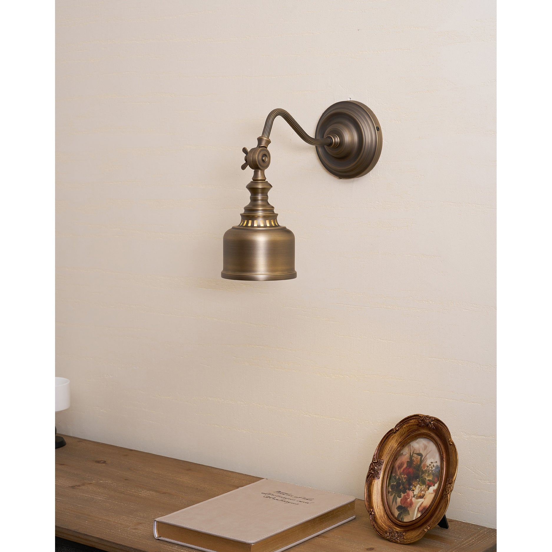 Aplique de pared vintage Nacarano