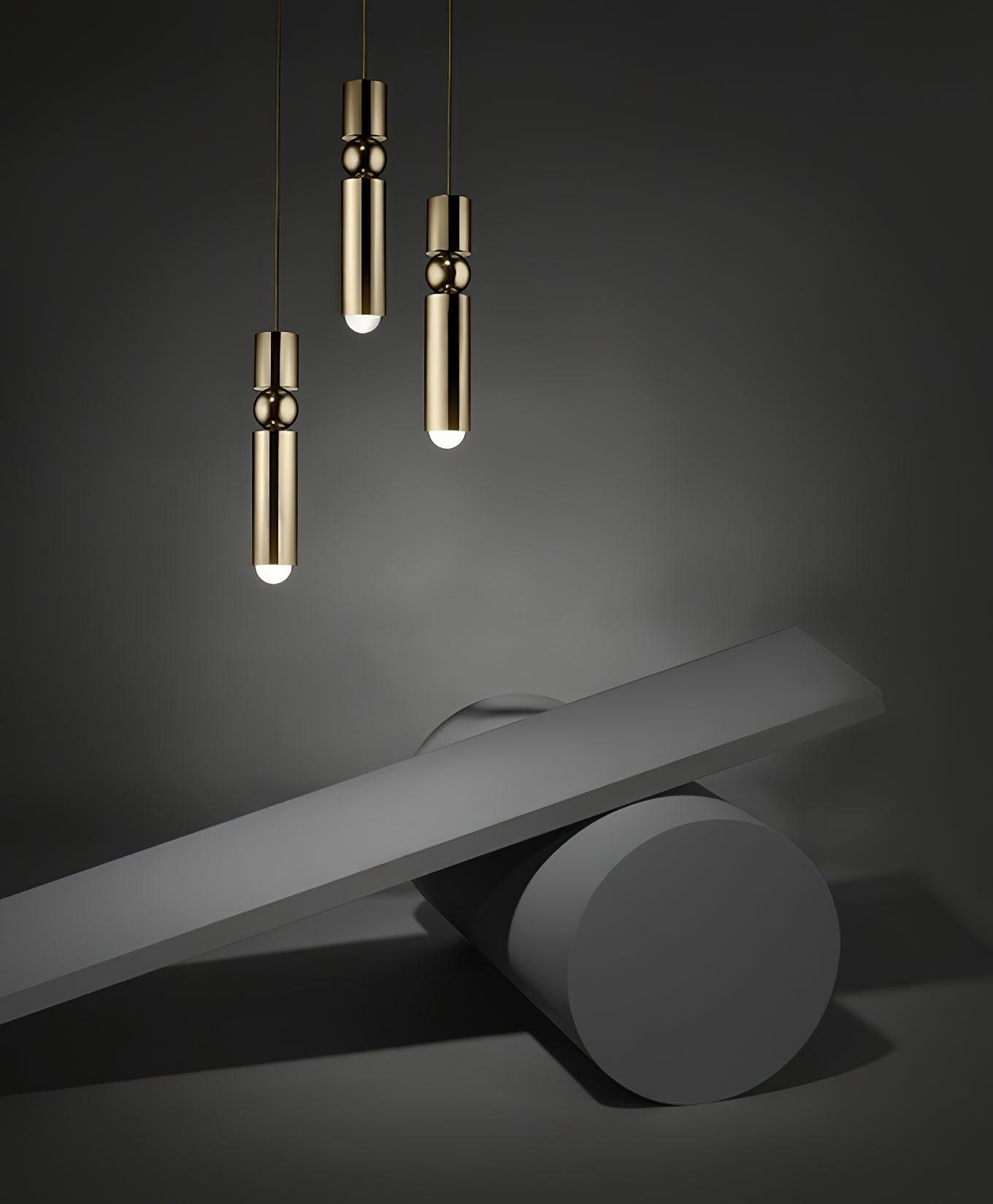 Lámpara colgante tubular Lirioara