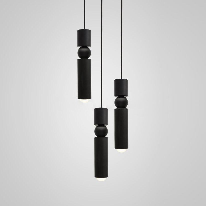 Lámpara colgante tubular Lirioara