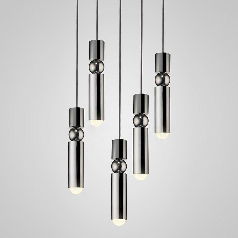 Lámpara colgante tubular Lirioara