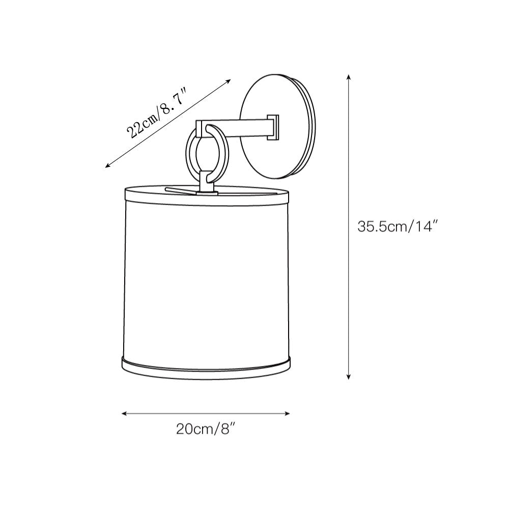 Aplique de pared Lumbreina