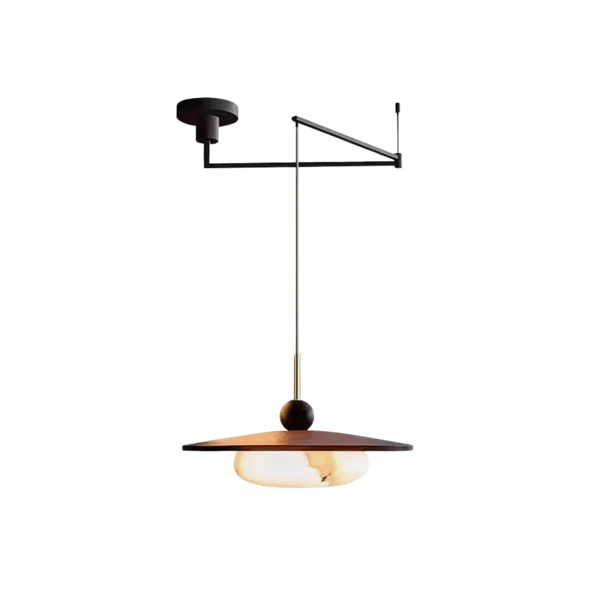 Lámpara colgante orientable Aireano
