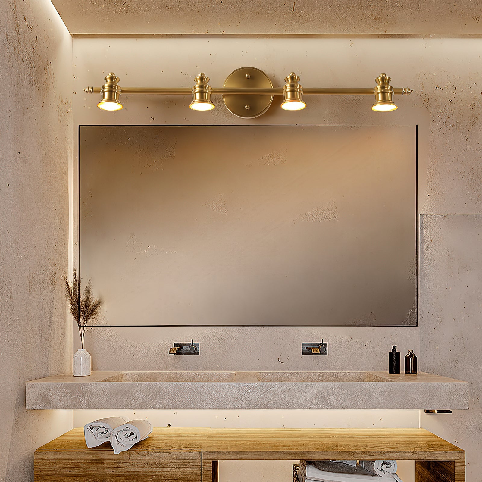 Aplique de pared lineal Moraento