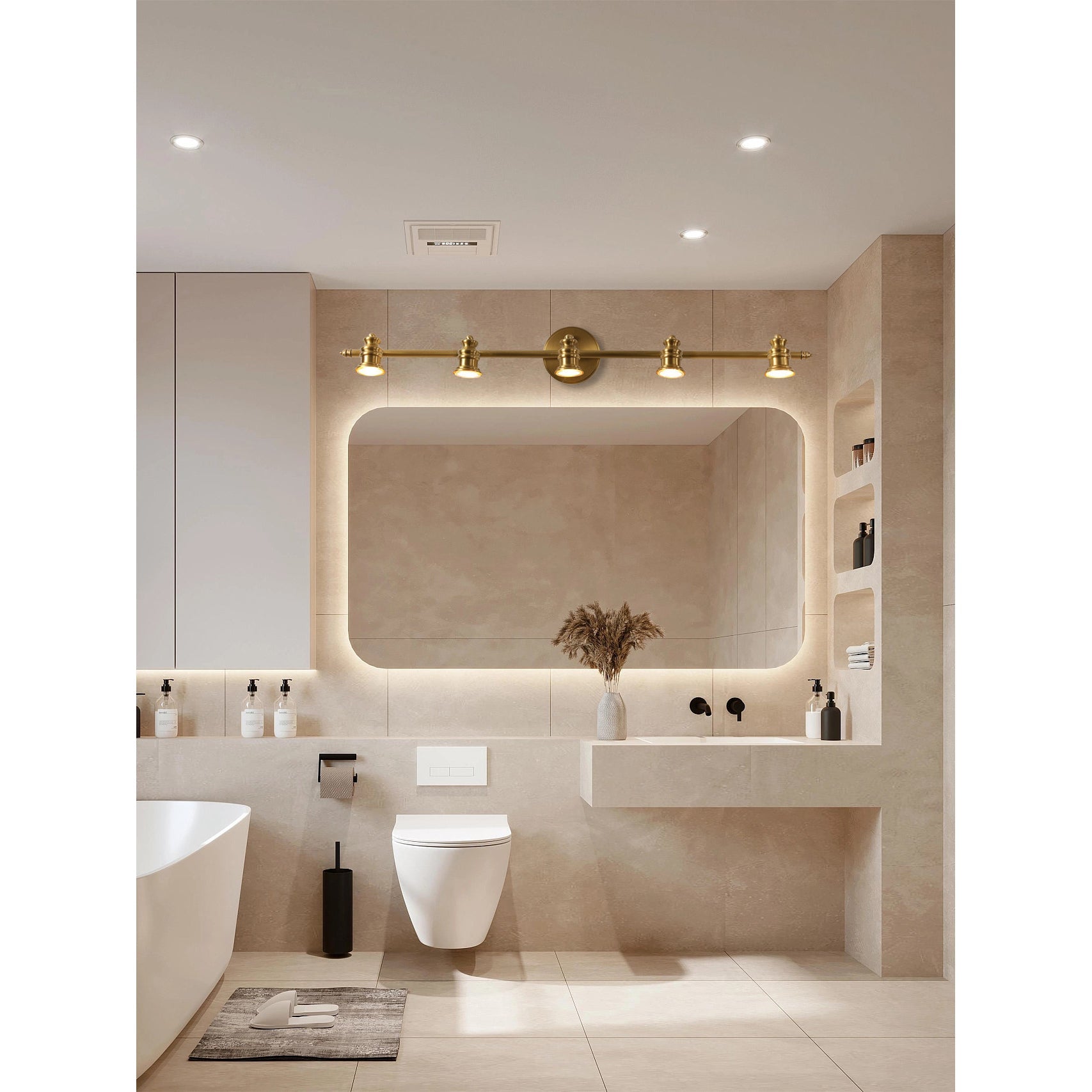 Aplique de pared lineal Moraento