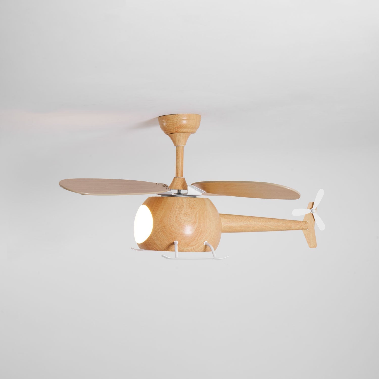 Ventilador de techo Jaraiso con forma de helicóptero