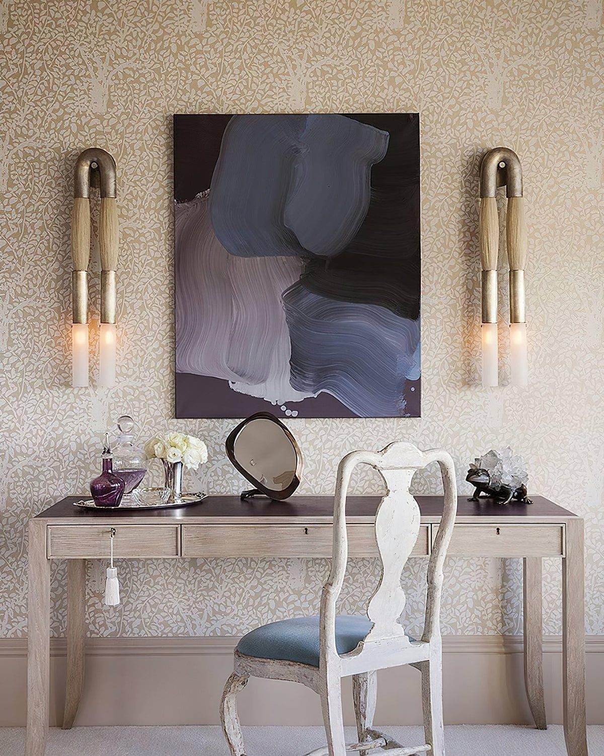 Horsehair Wall Lamp – detail 19