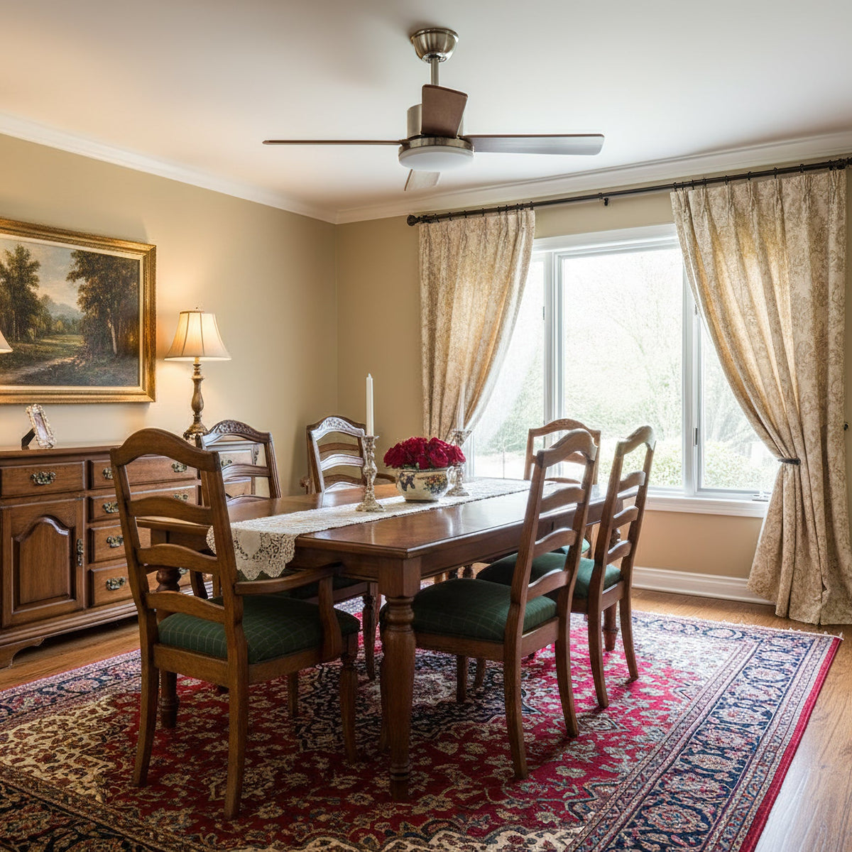 Kendal Ceiling Fan Light – detail 4