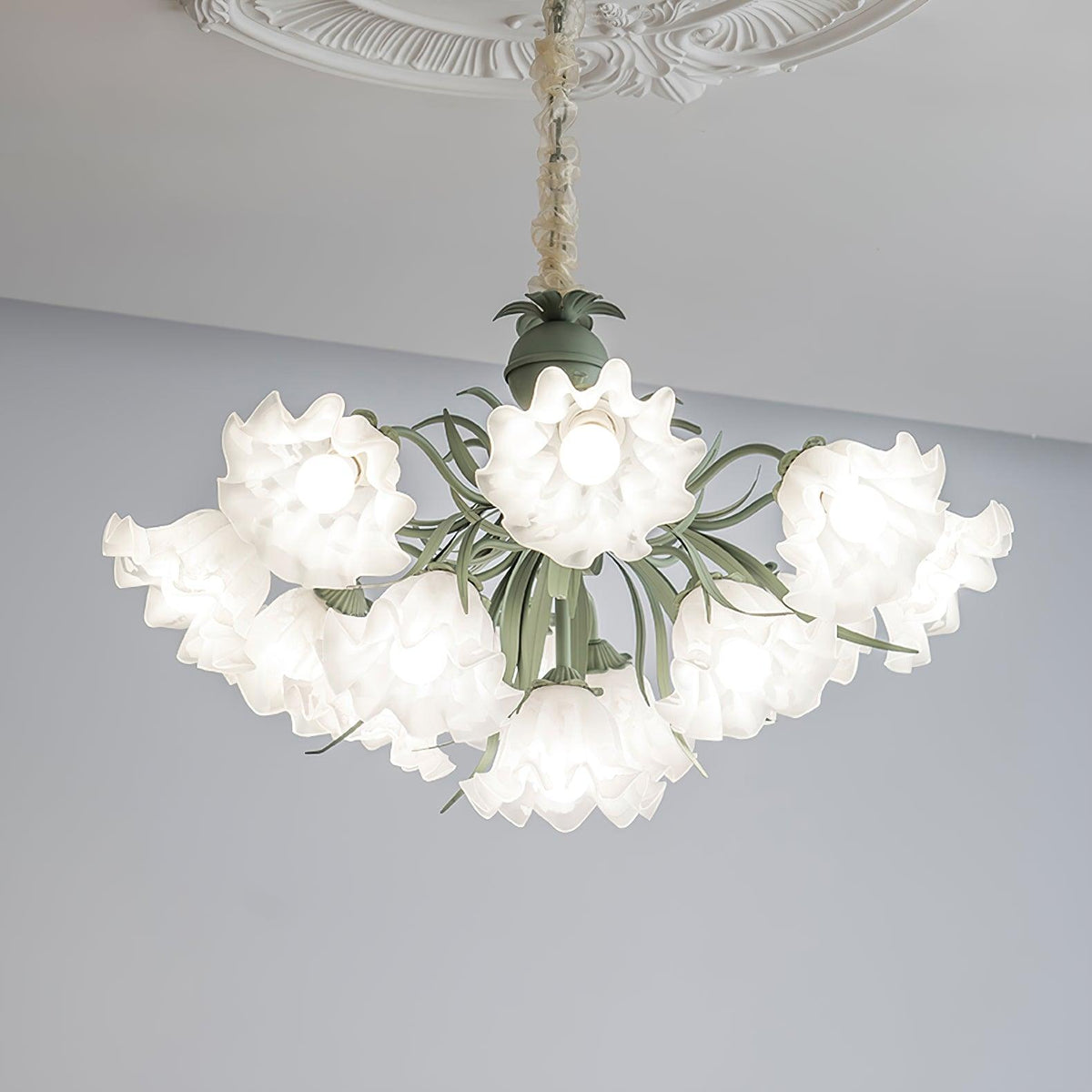 Lily of the Valley Flower Chandelier – detail 20