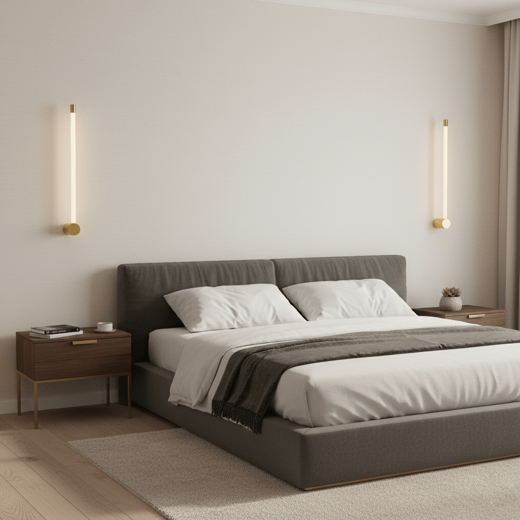Aplique de pared lineal Mosois