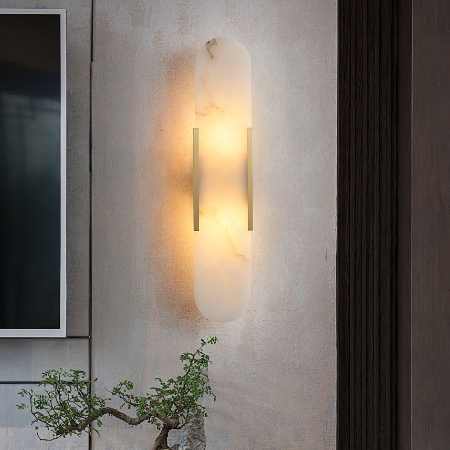 Aplique de pared lineal Delaiso