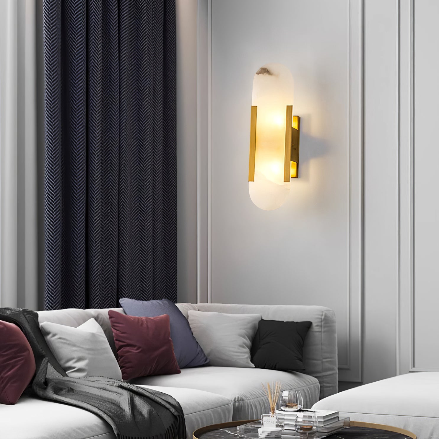 Aplique de pared lineal Delaiso