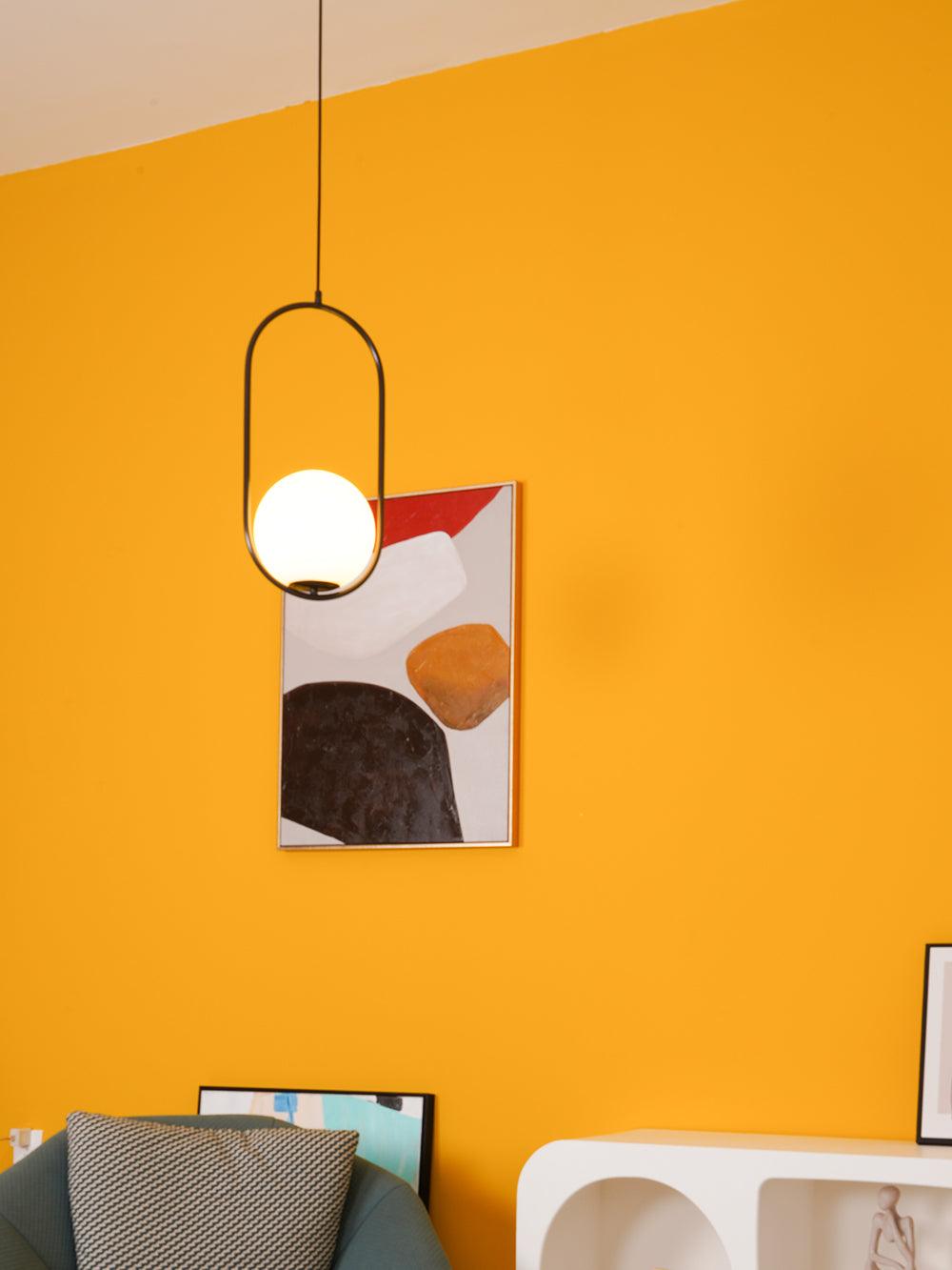 Lámpara colgante globo Nese