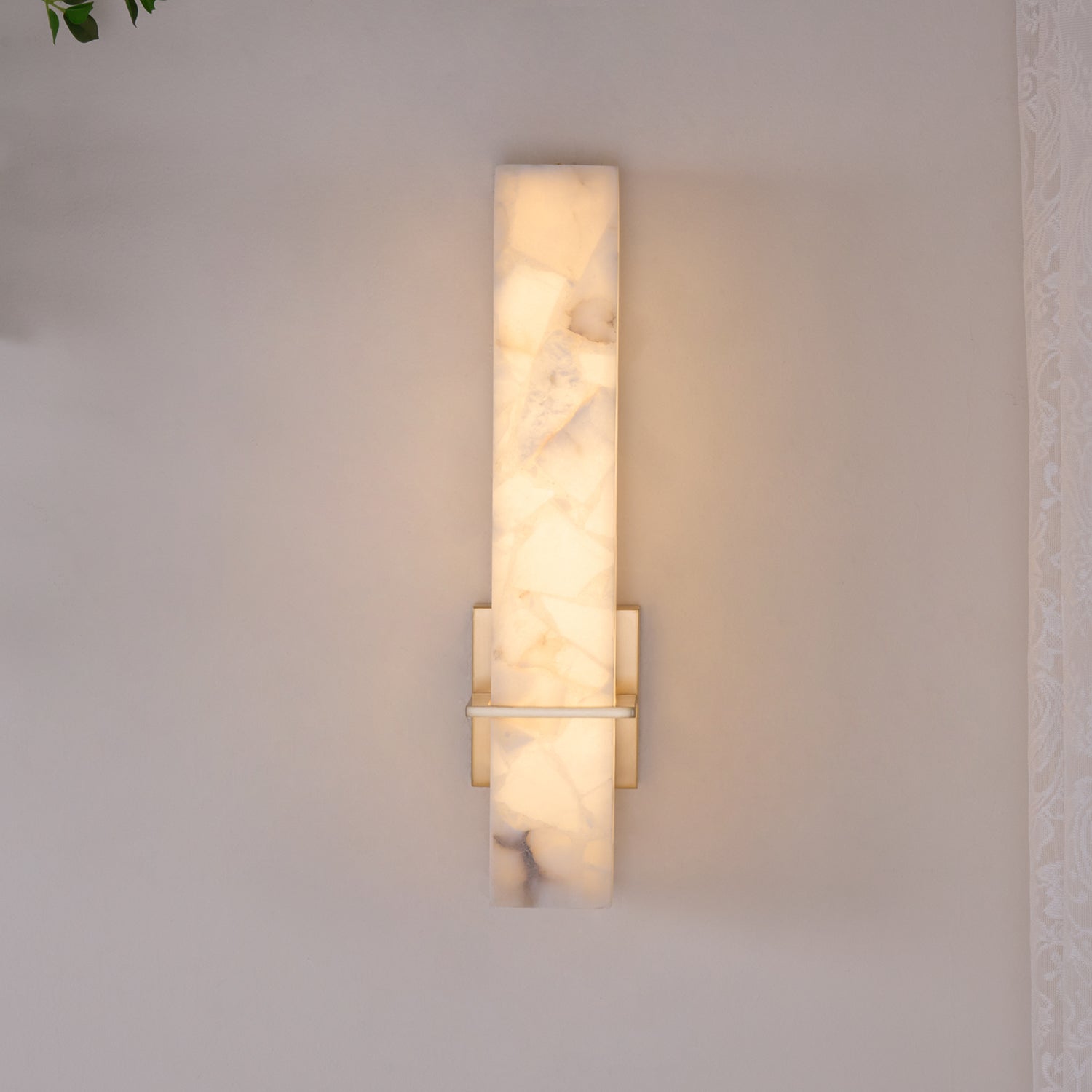 Aplique de pared lineal Delaaro