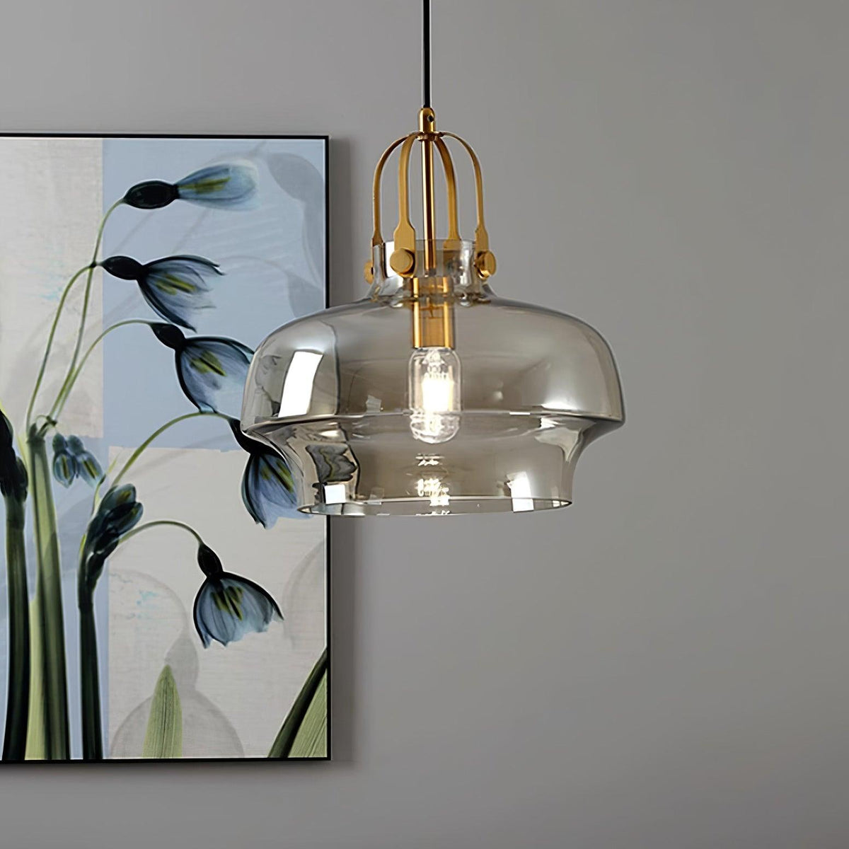 Lámpara colgante Bauhaus Lunaia