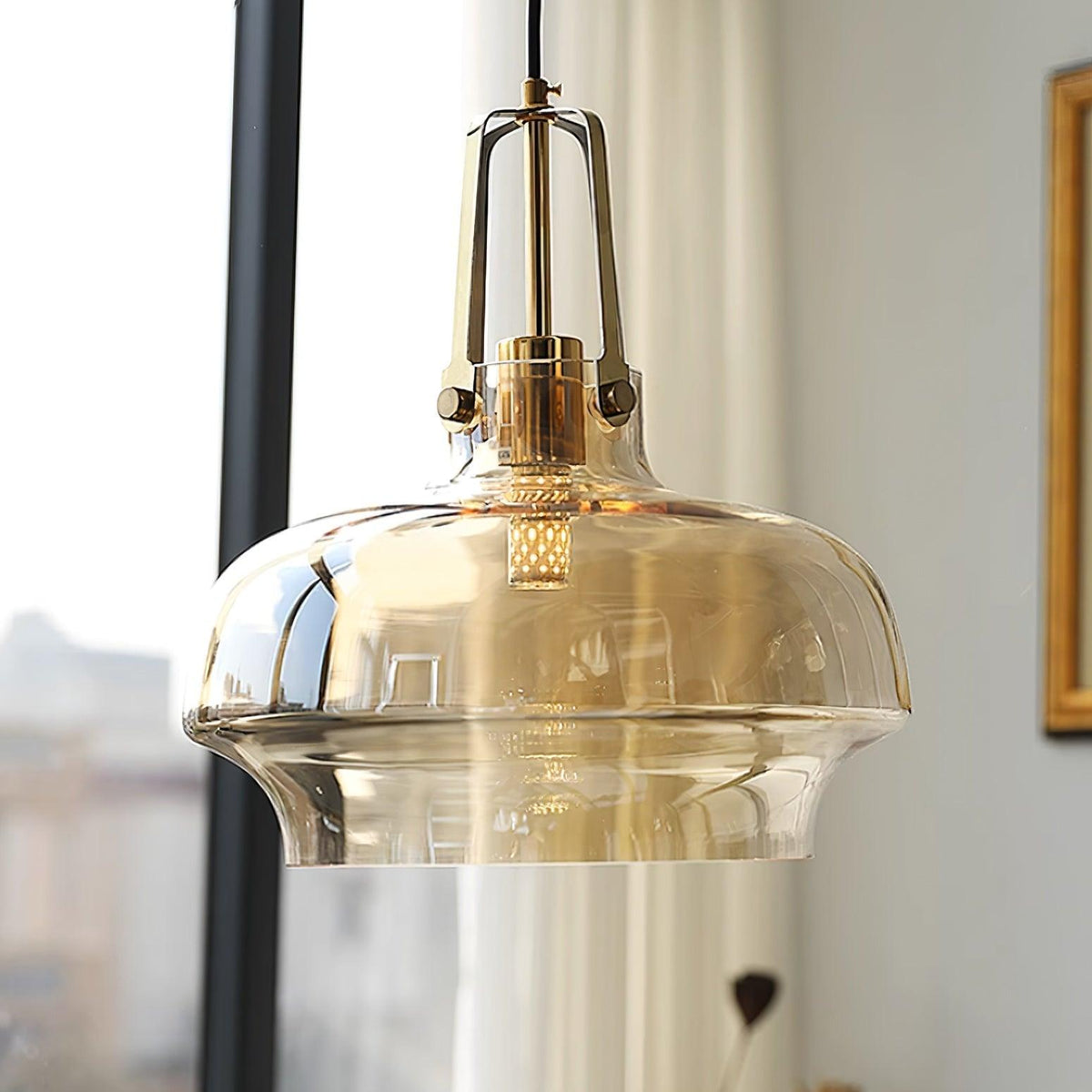 Lámpara colgante Bauhaus Lunaia