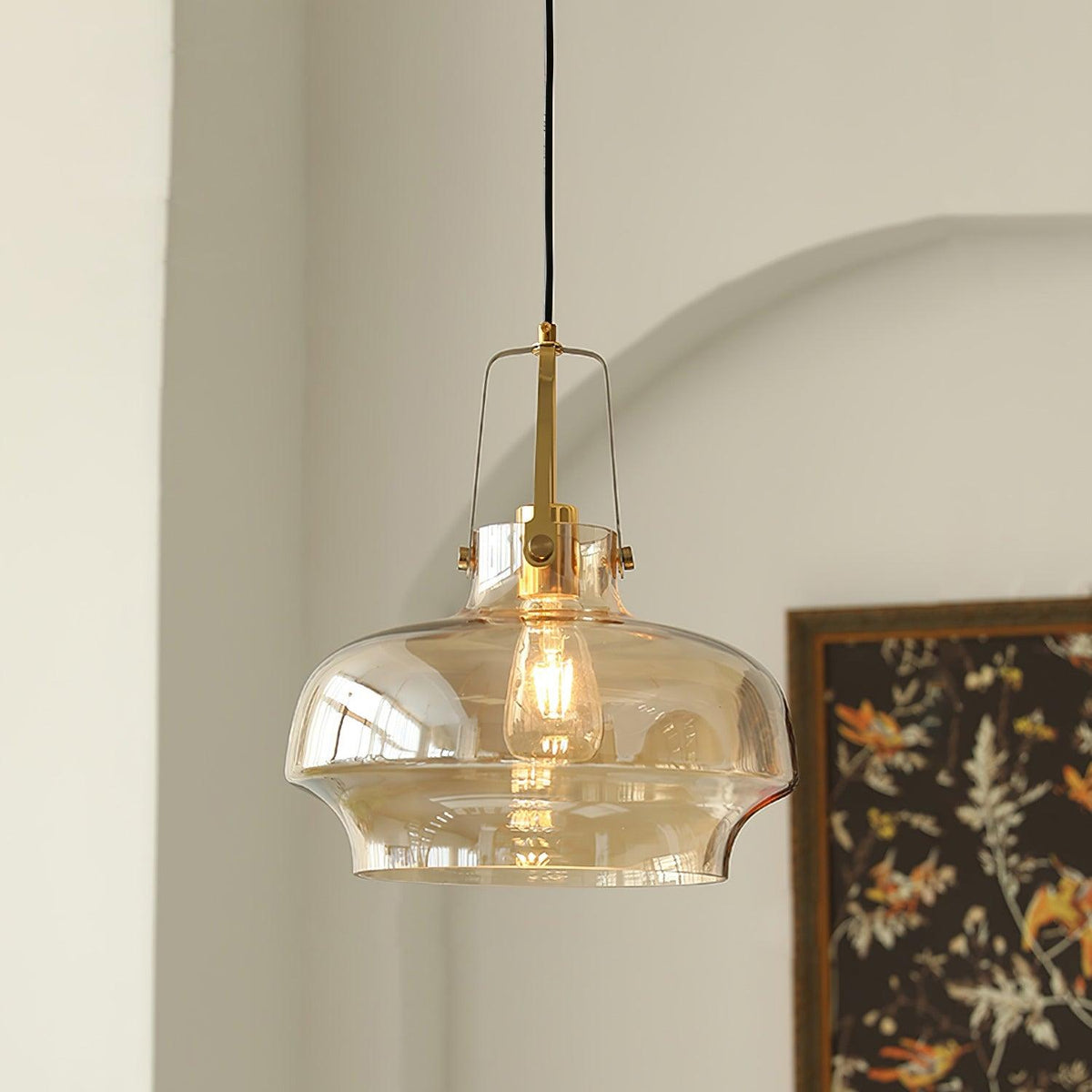 Lámpara colgante Bauhaus Lunaia