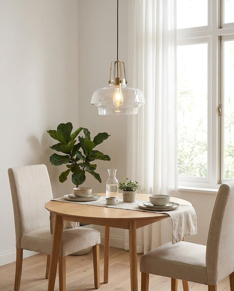 Lámpara colgante Bauhaus Lunaia