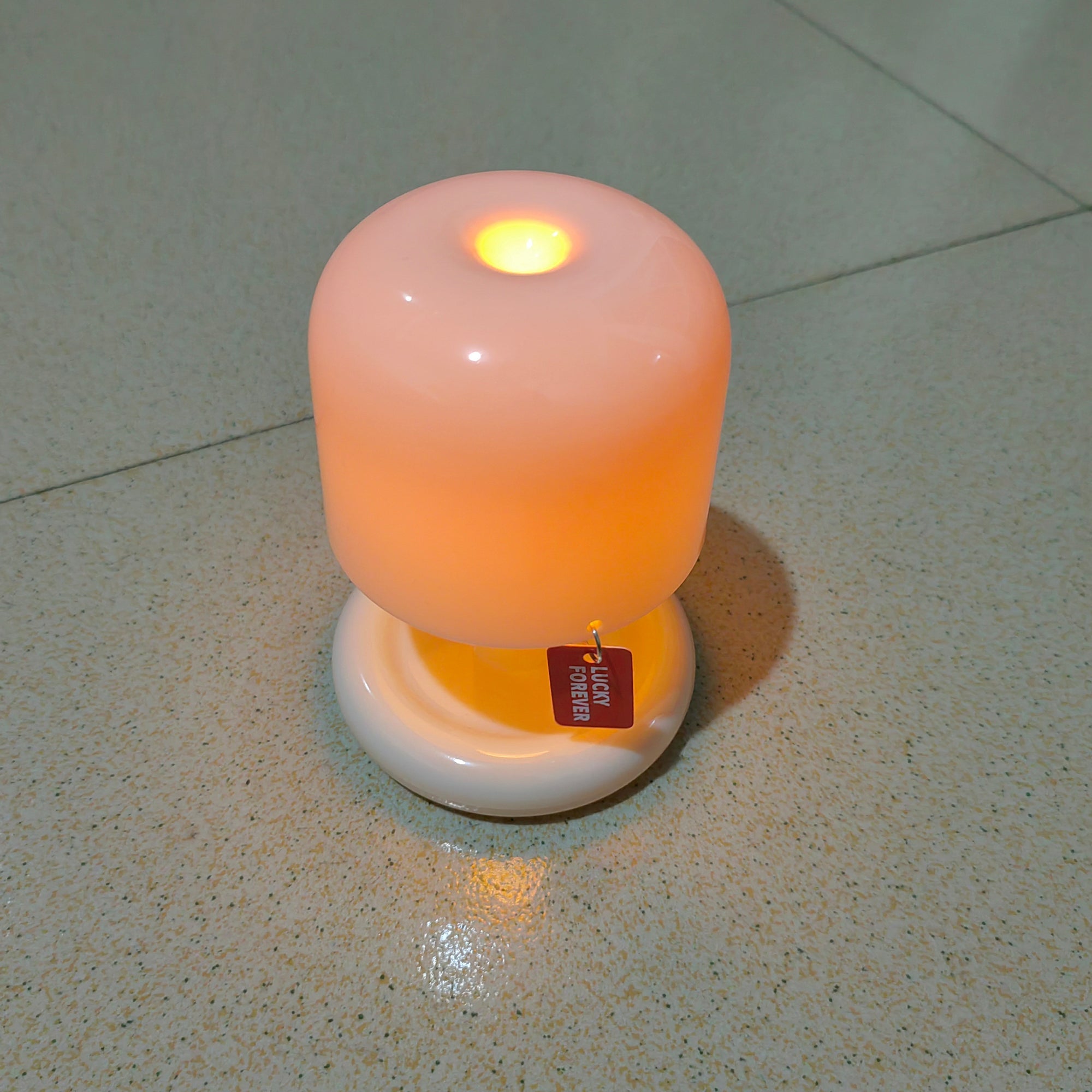 Lámpara de mesa tipo seta Fevelia