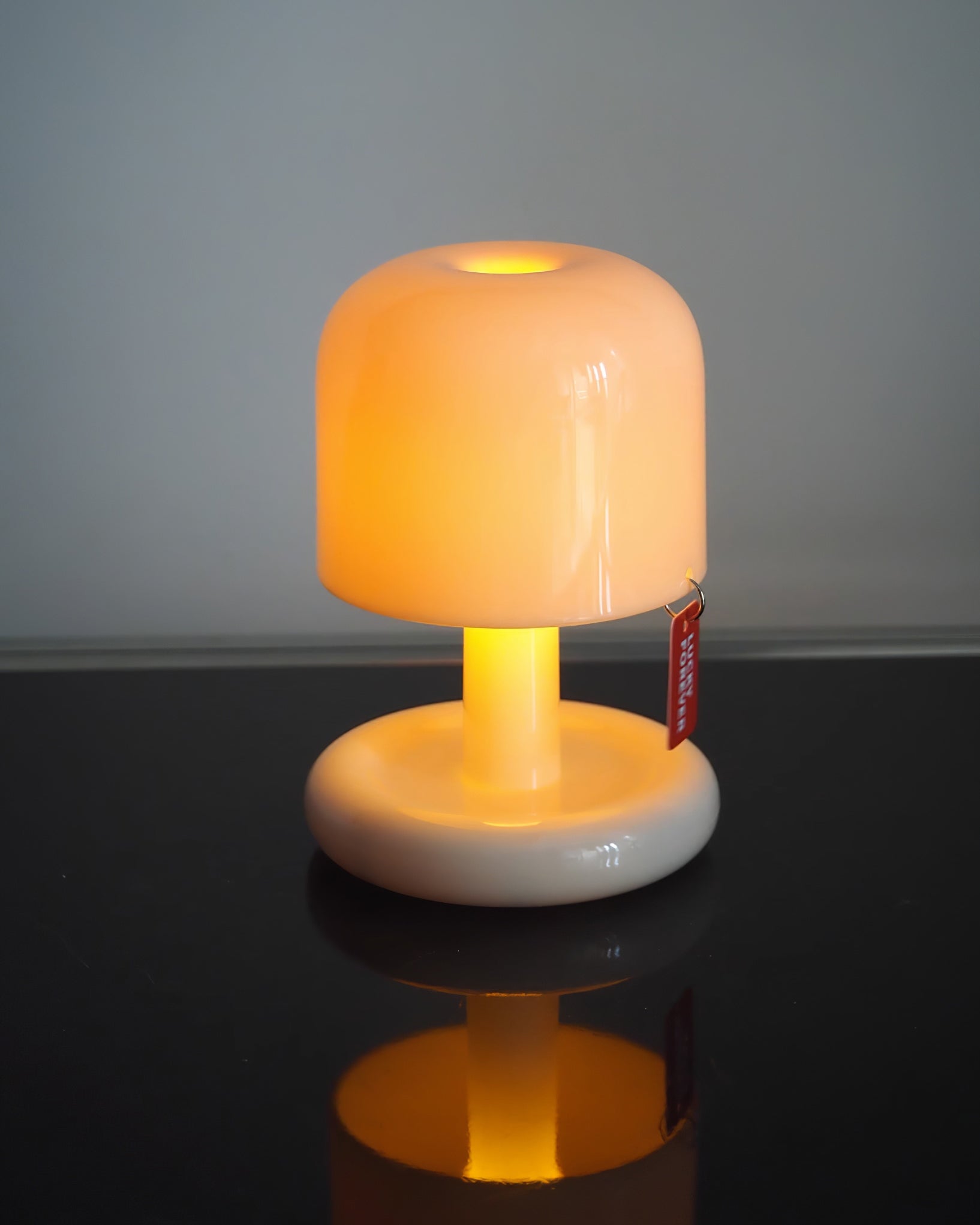 Lámpara de mesa tipo seta Fevelia