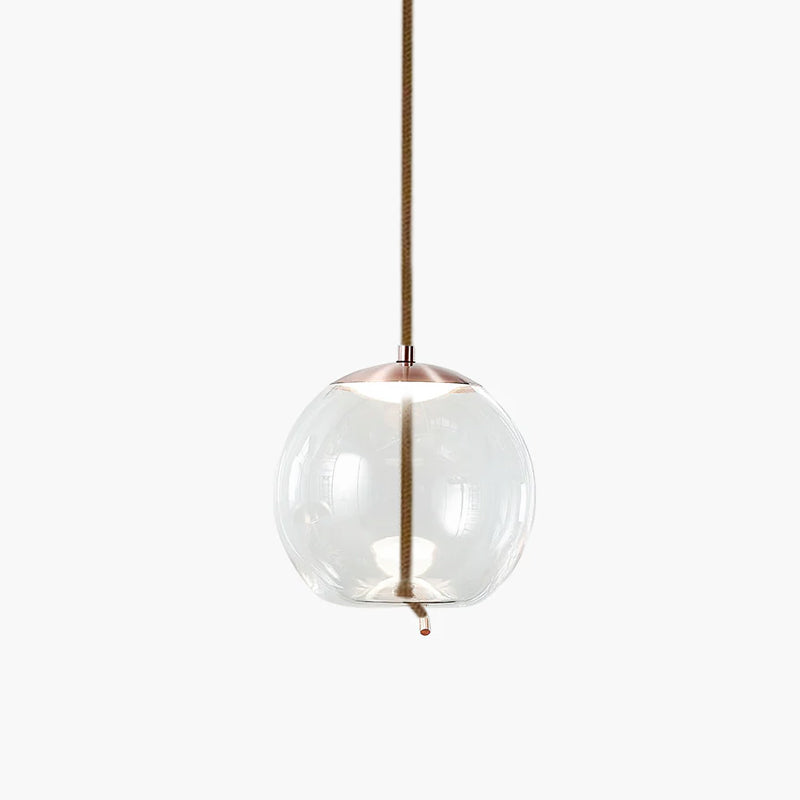 Lámpara colgante globo Faria