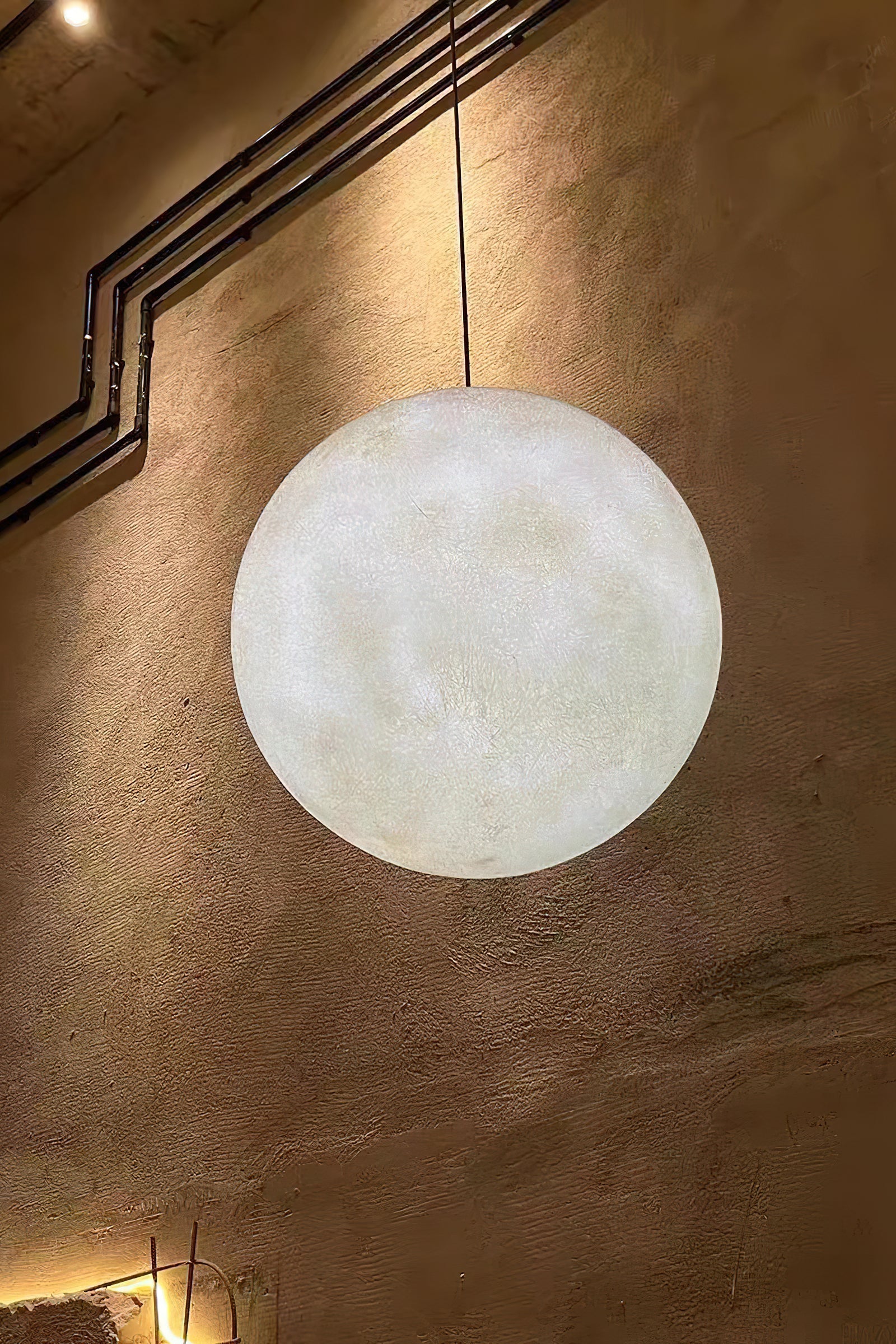 Lámpara colgante globo Alaera