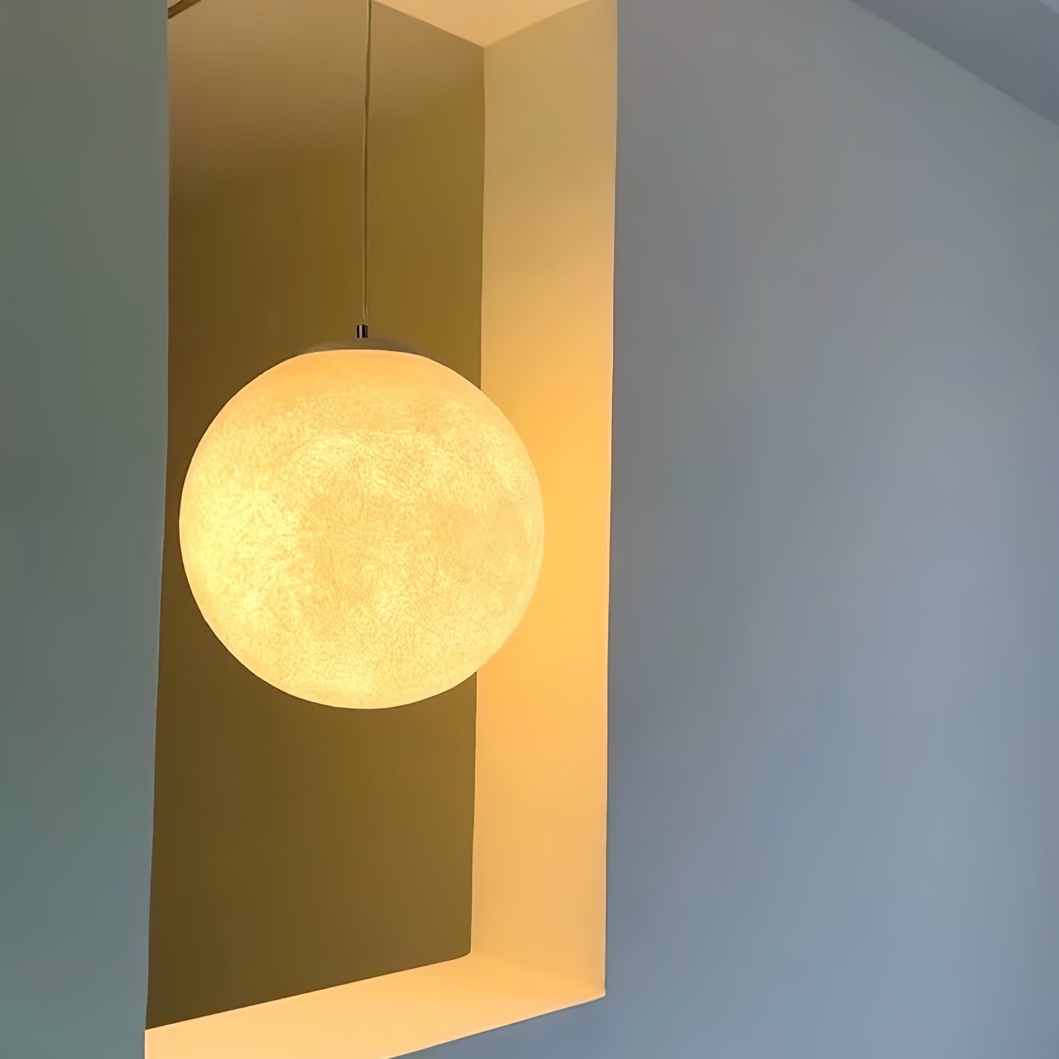Lámpara colgante globo Alaera