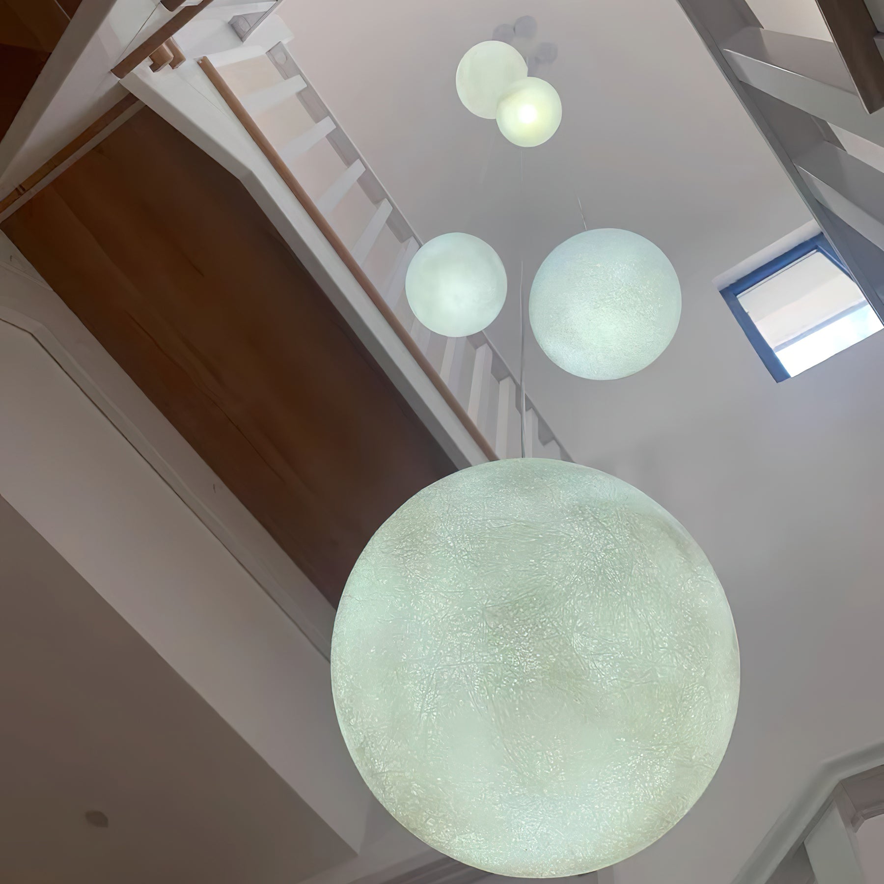 Lámpara colgante globo Alaera