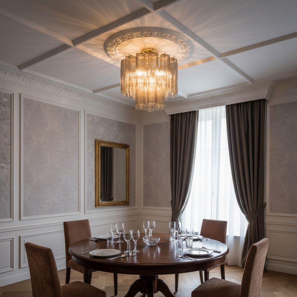 Murano Tubes Ceiling Lamp – detail 19