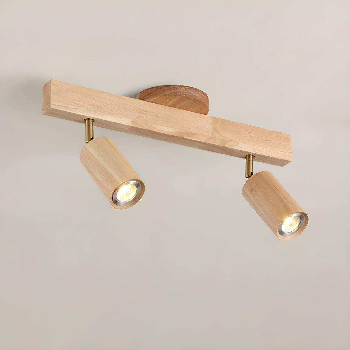 Natural Wood Beam Spotlight Light – detail 9