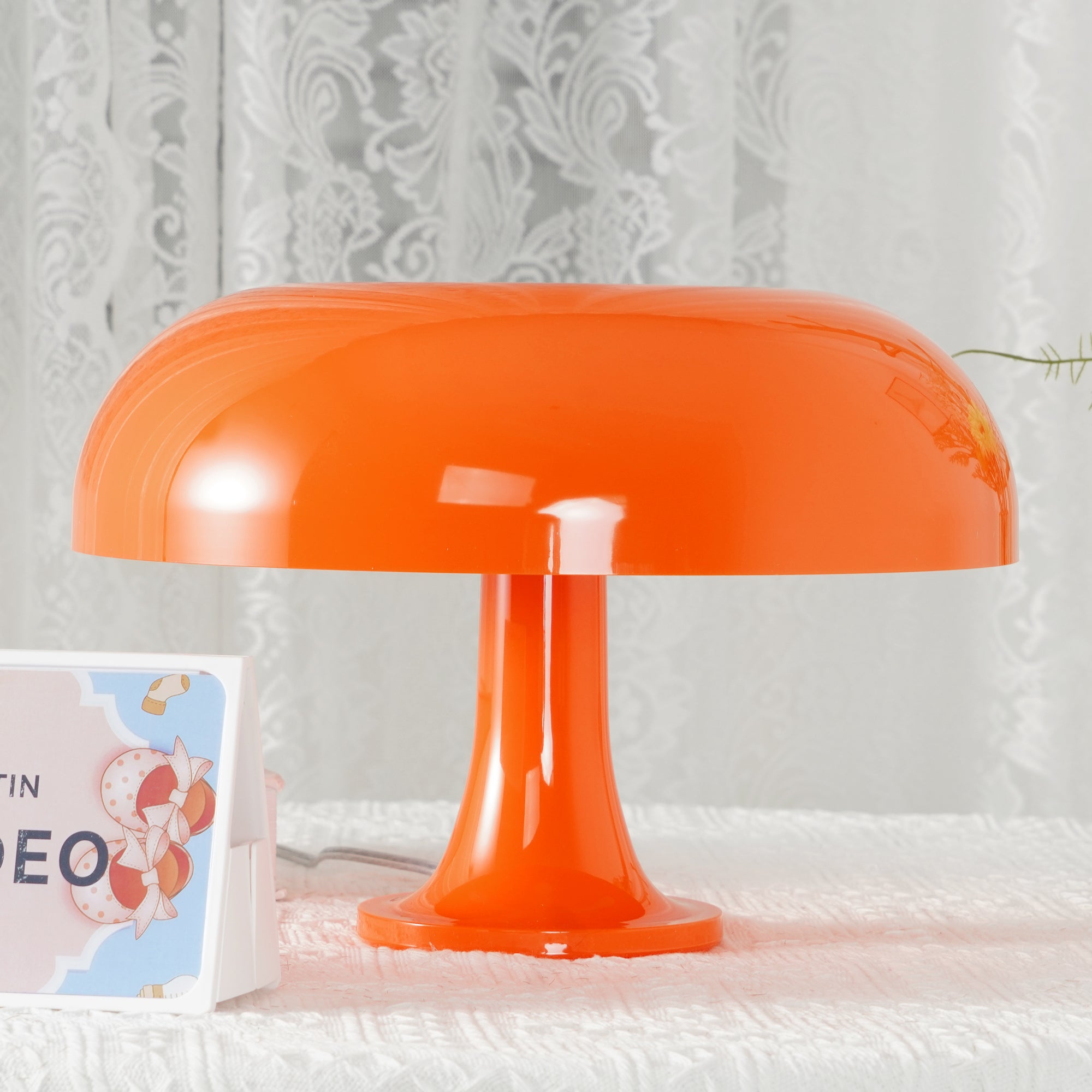 Lámpara de mesa tipo seta Naraila