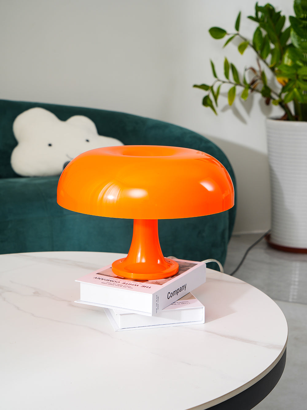 Lámpara de mesa tipo seta Naraila