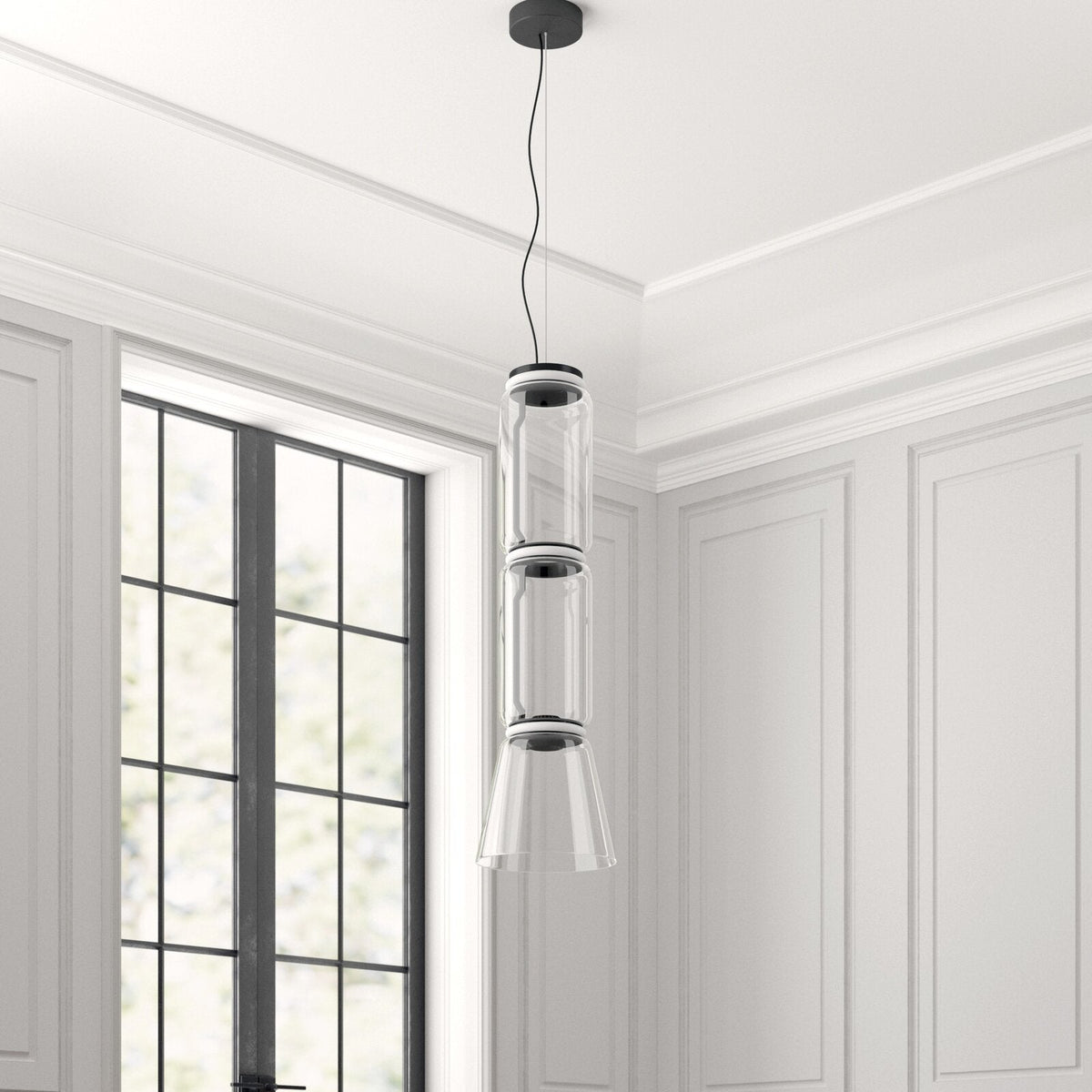 Lámpara colgante minimalista Arieva