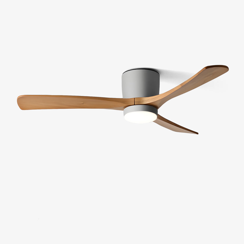 Ventilador de techo LED de madera Looma