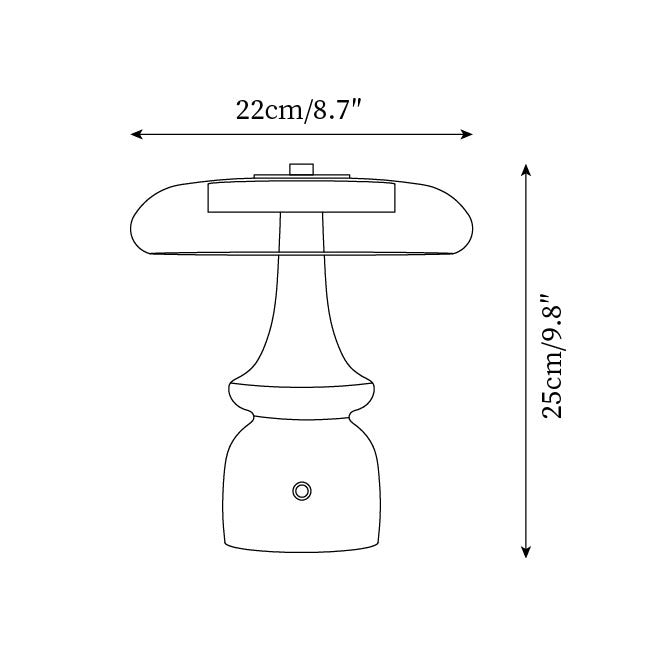 Lámpara de mesa Rennyo