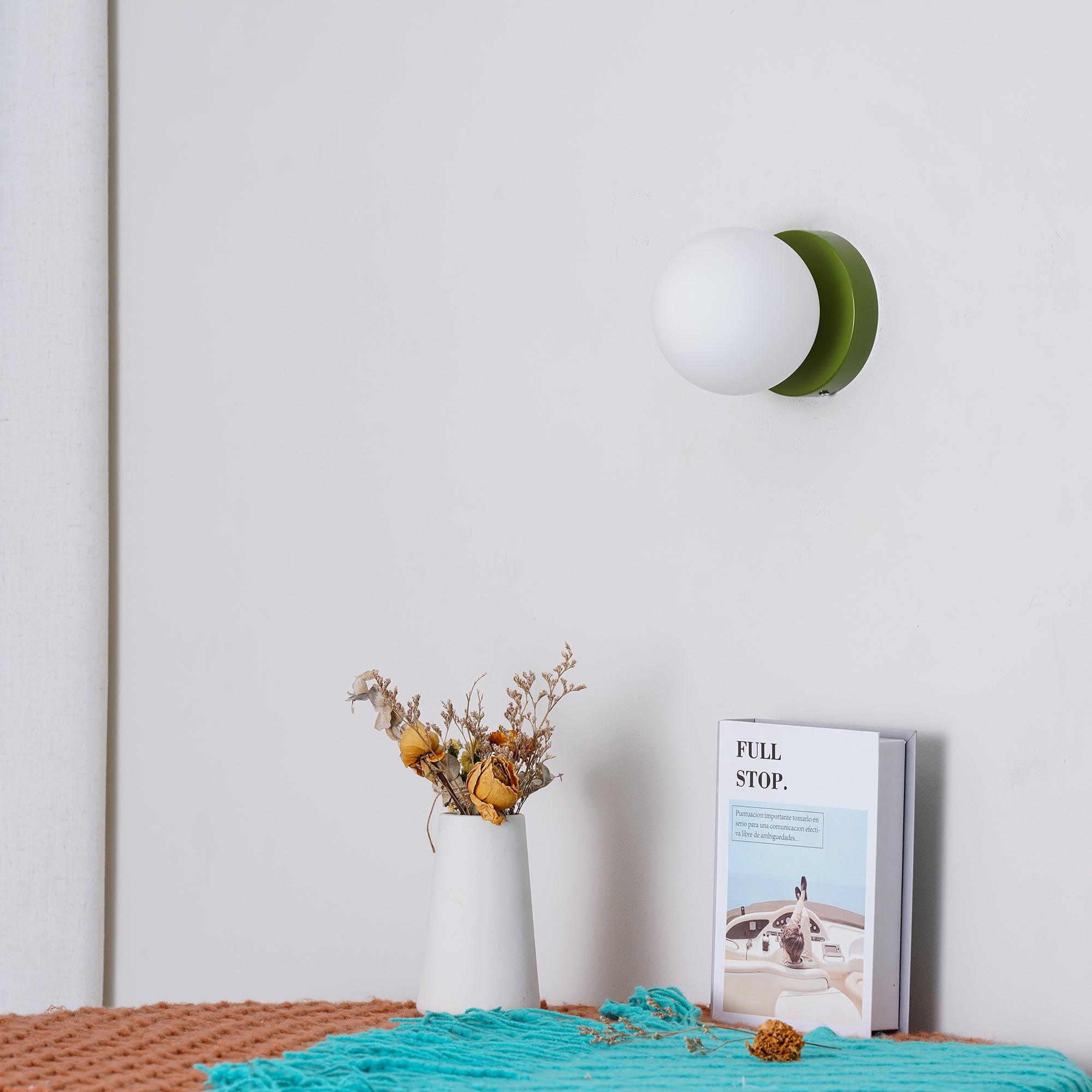 Aplique de pared globo Dunaito