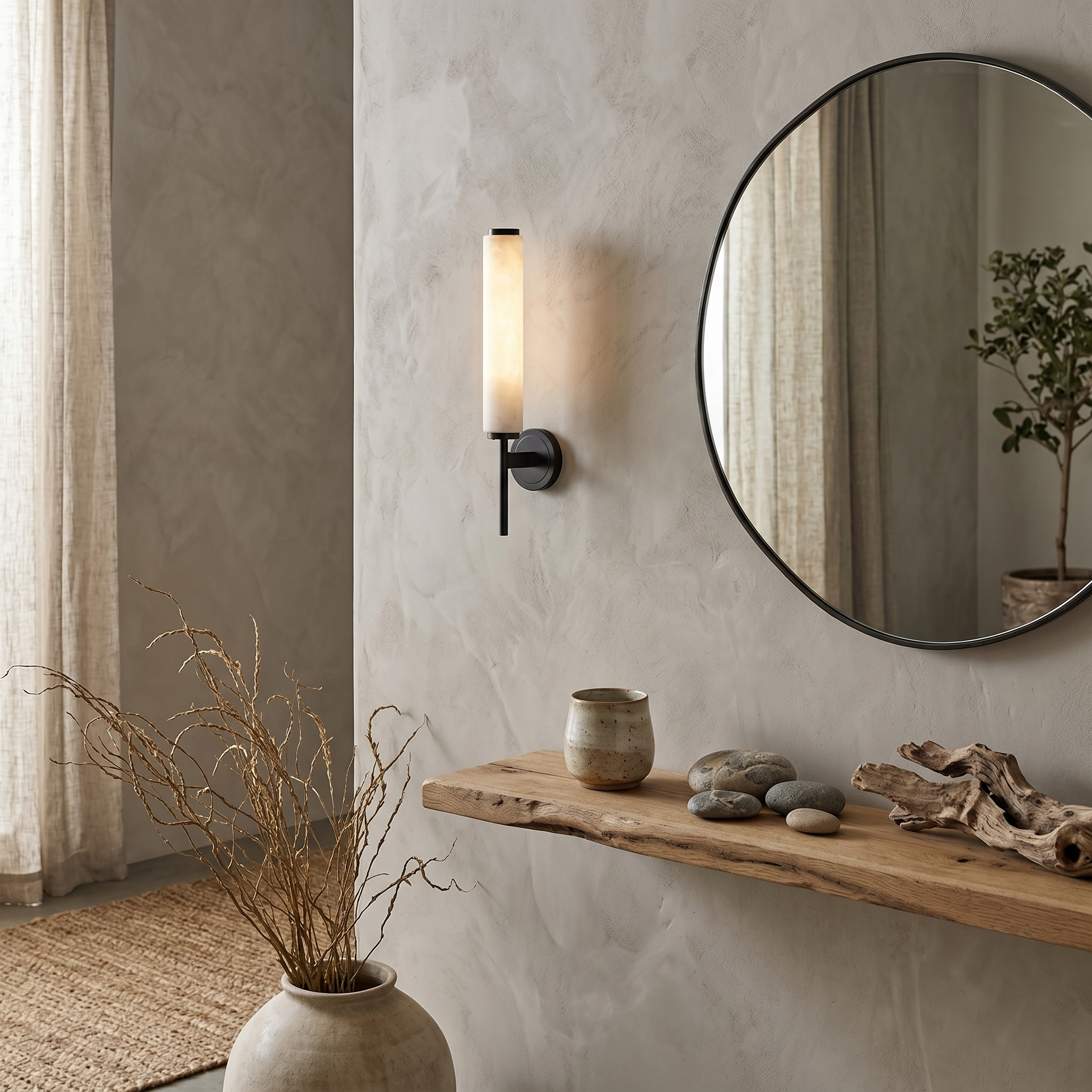 Aplique de pared tubular Aroono