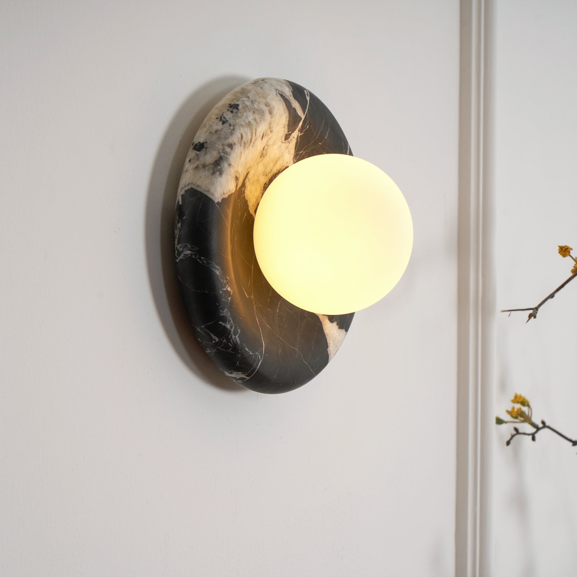 Aplique de pared globo Feliero