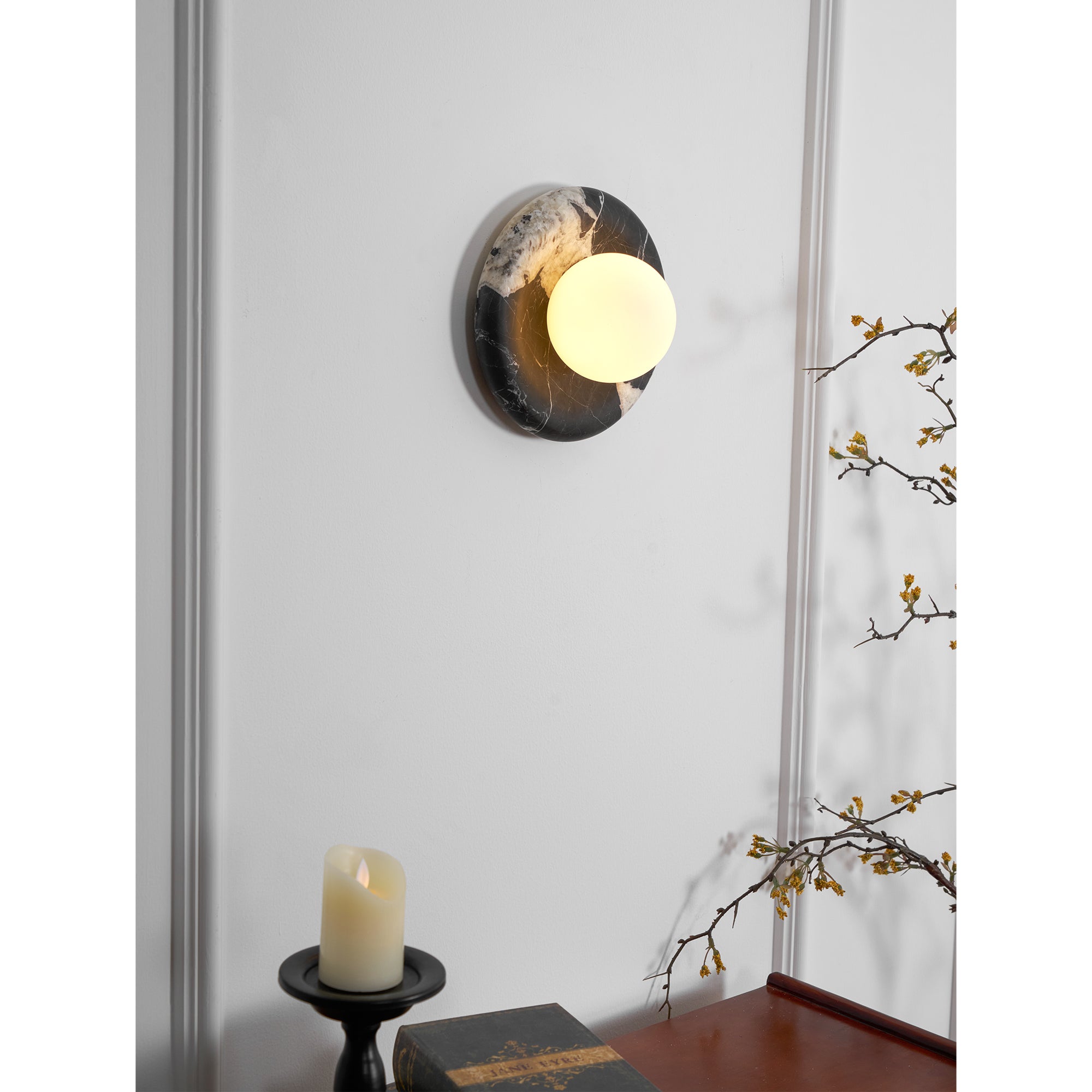 Aplique de pared globo Feliero