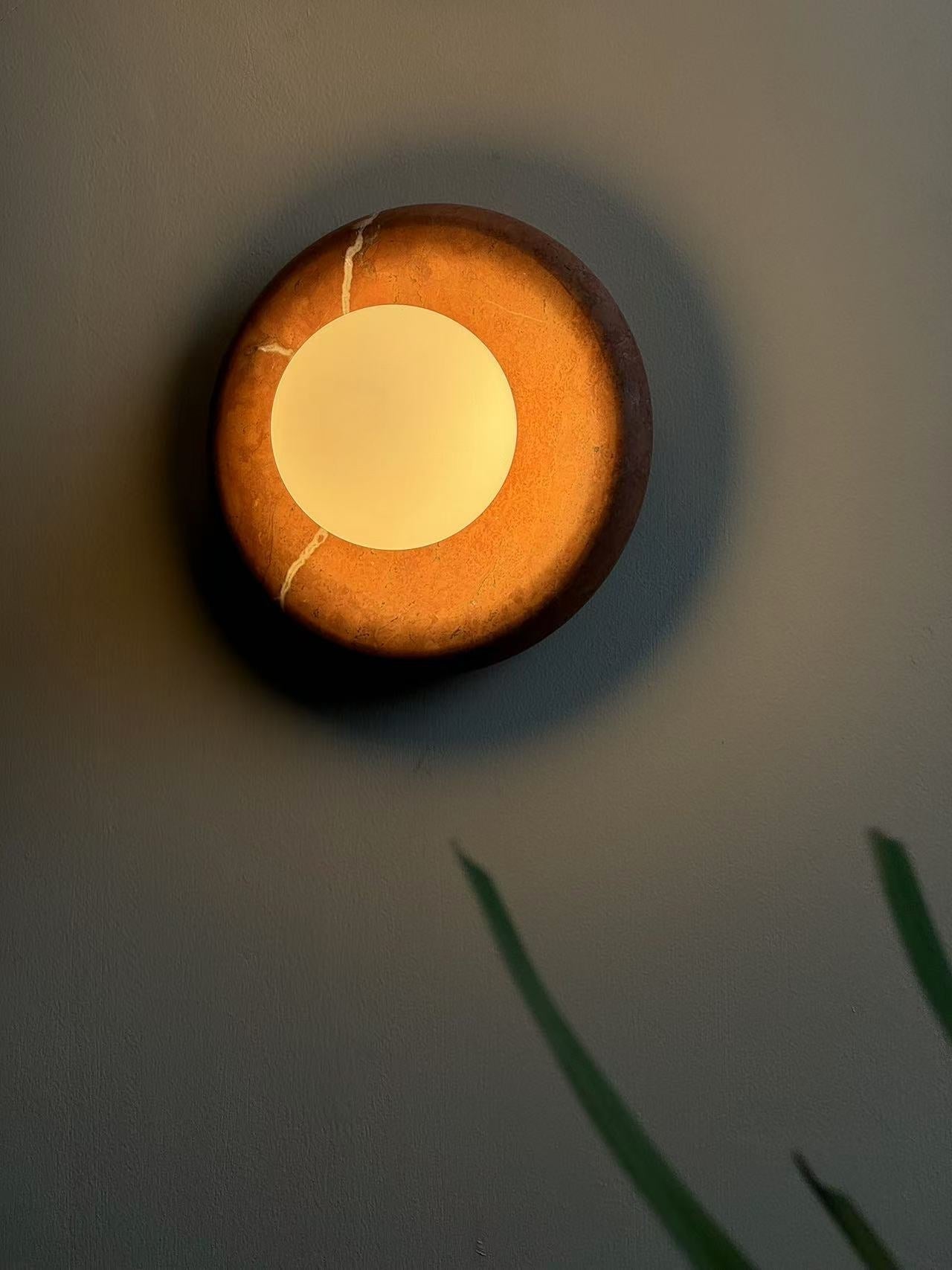 Aplique de pared globo Bori