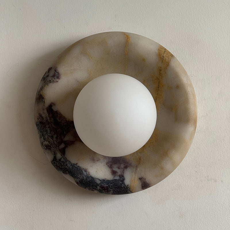 Aplique de pared redondo Liriouz