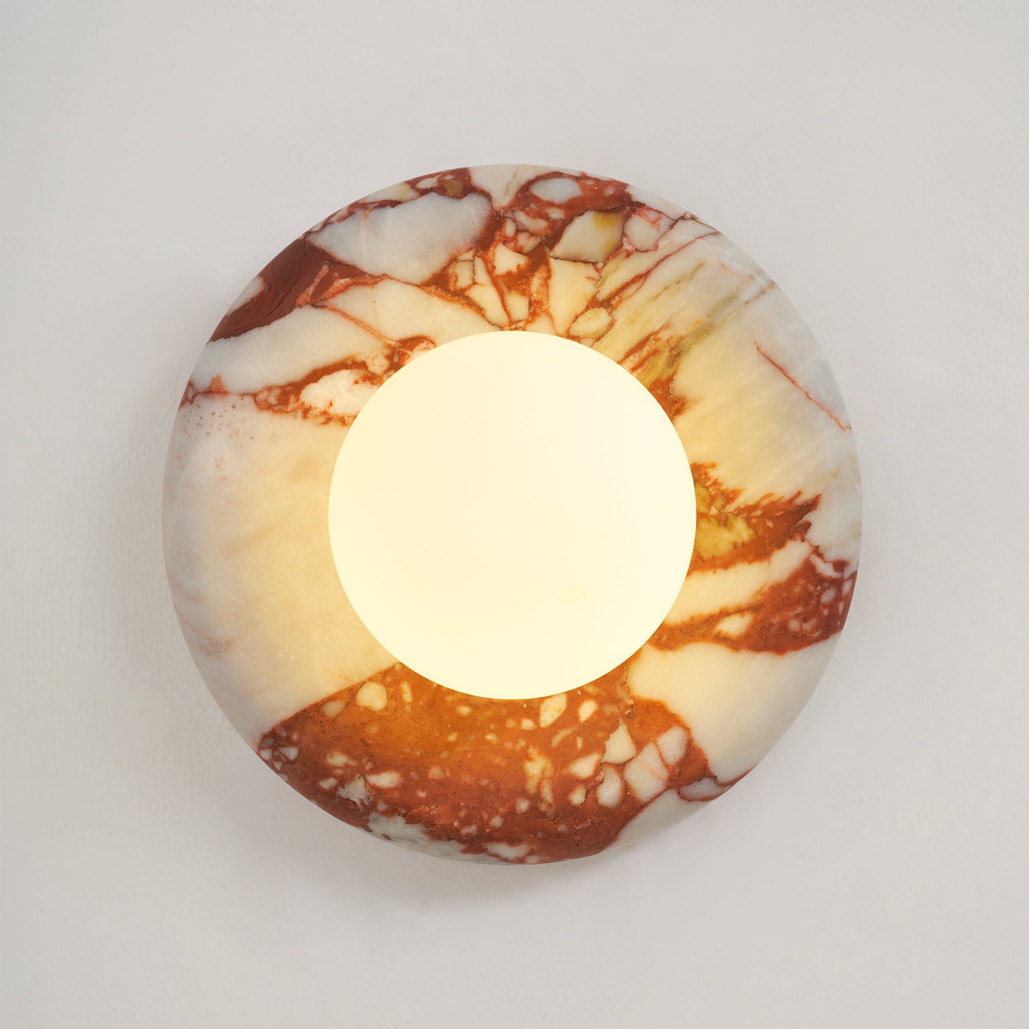 Aplique de pared globo Bori