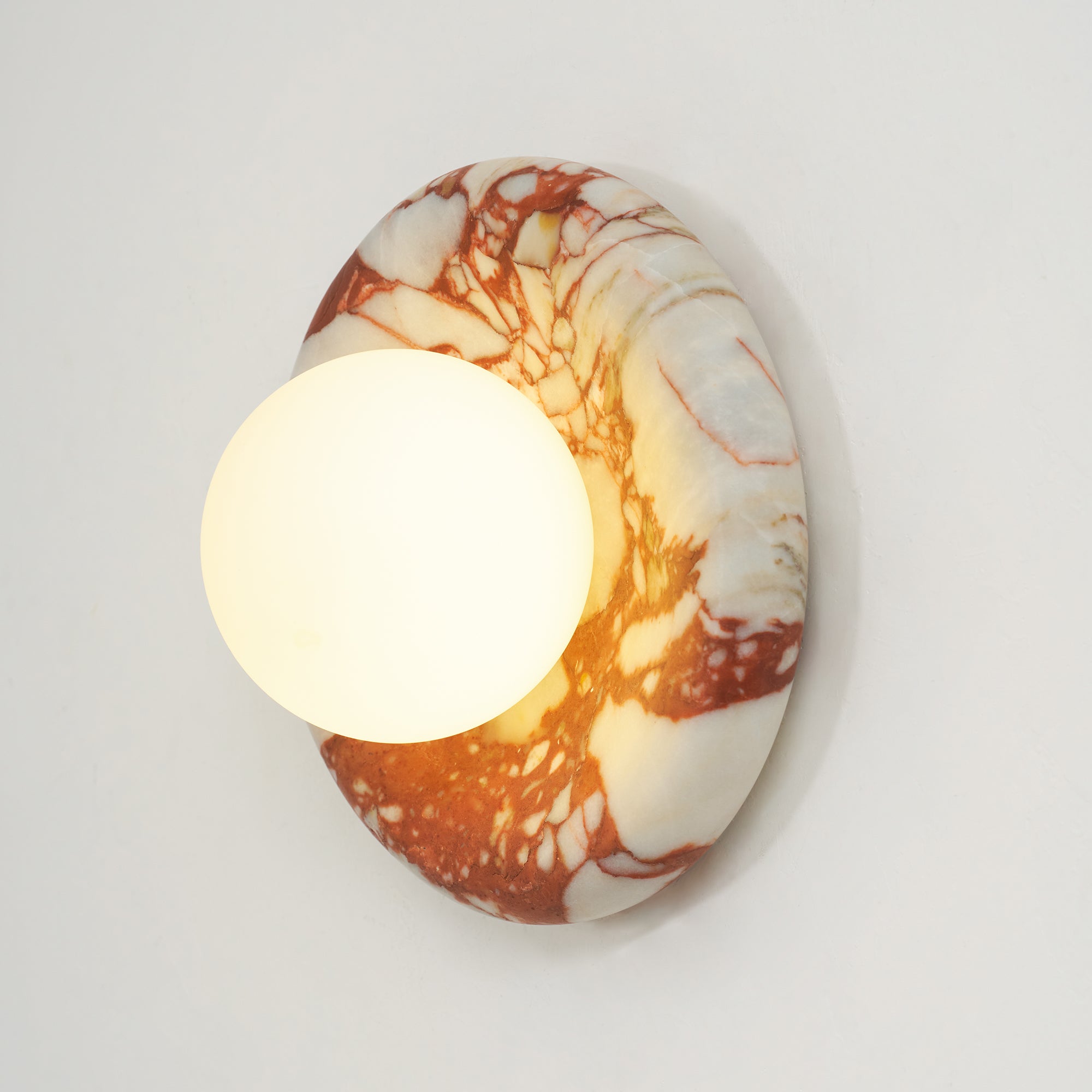Aplique de pared globo Bori