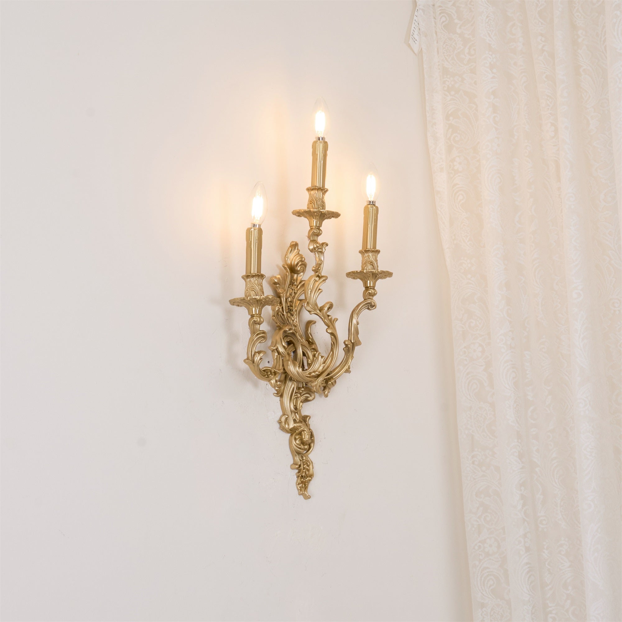 Aplique de pared rococó Islaino