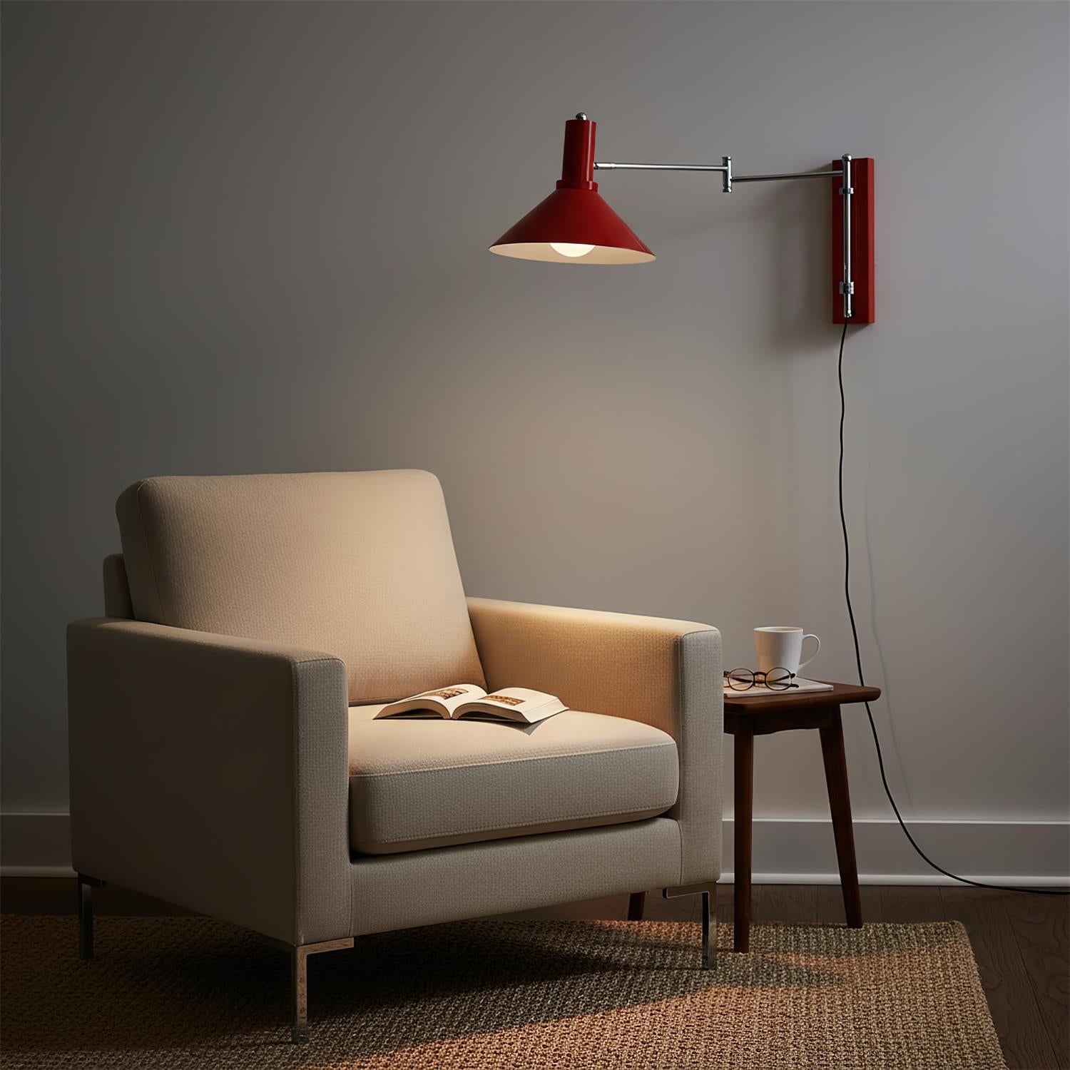 Aplique de pared orientable Giraavo