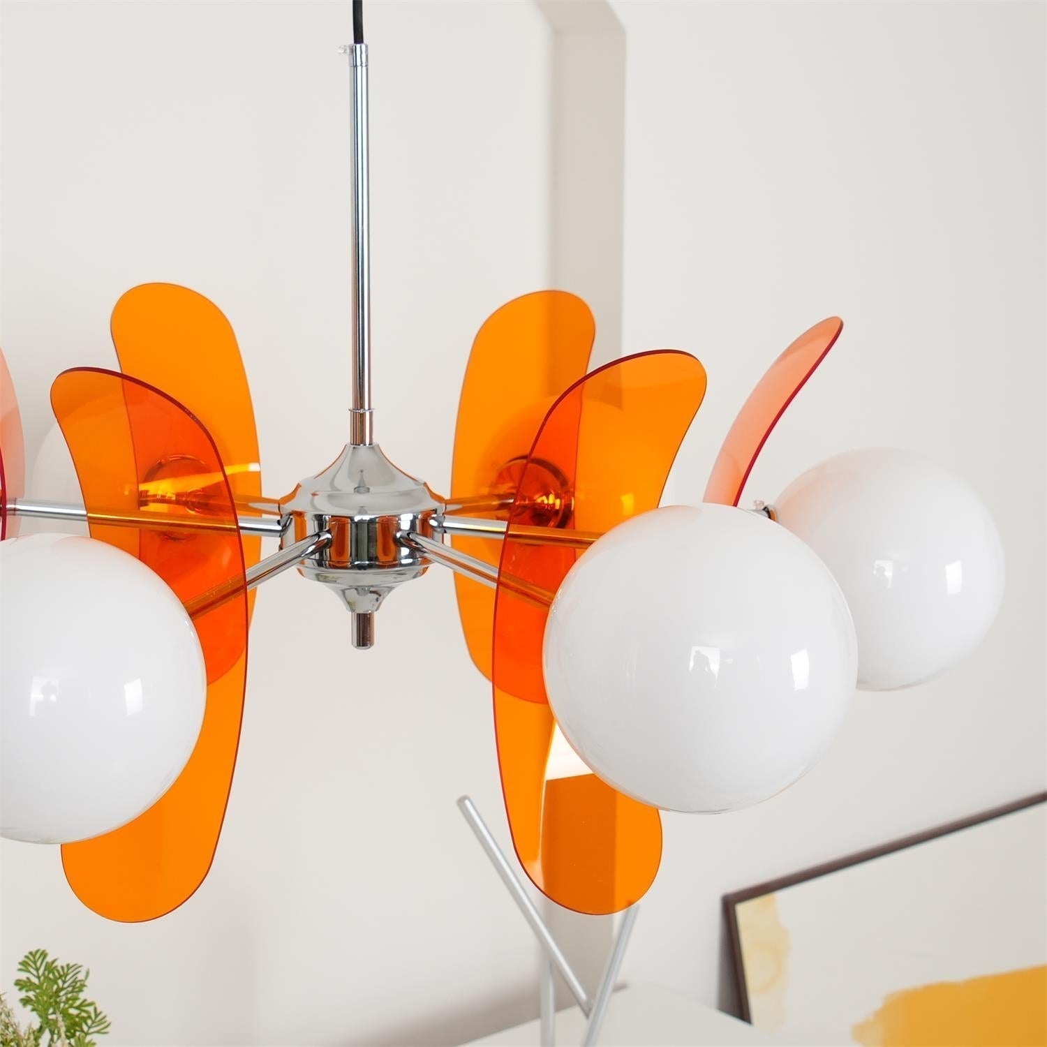 Lámpara de araña floral Liaero